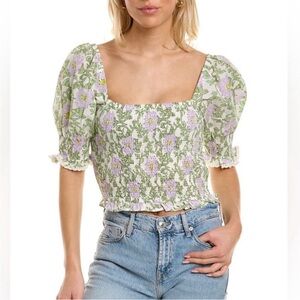 NEW Roller Rabbit Daphne Renata Silk Blend Top. Brand NEW.Size S. MSRP $160.